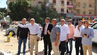 نائب رئيس "المجتمعات العمرانية" لقطاع التنمية وتطوير المدن يقوم بزيارة مفاجئة لمدينتى 6 أكتوبر وحدائق أكتوبر