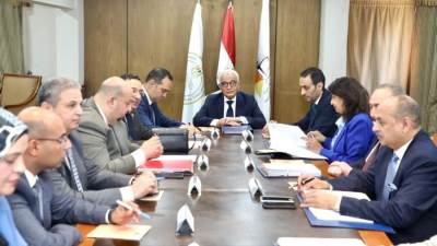 وزير التعليم يترأس اجتماع مجلس إدارة صندوق دعم وتمويل وإدارة وتشييد المشروعات التعليمية