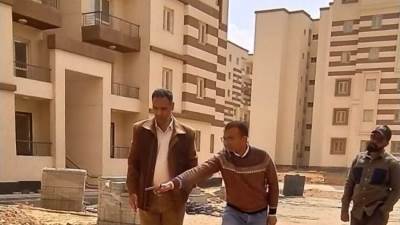 رئيس جهاز حدائق العاصمة يتفقد وحدات سكن لكل المصريين ومشروعات المرافق