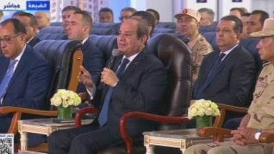 الرئيس السيسي: العبء المالى لـ9 ملايين ضيف فى مصر 10 مليارات دولار