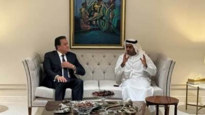 وزير الصحة يبحث مع رئيس دائرة الصحة بـ«أبوظبي» التعاون في الجينوم البشري وتشخيص أمراض القلب «عن بُعد»