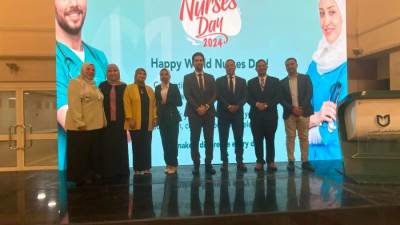 مستشفي العربي الطبي تحتفل بيوم التمريض العالمي