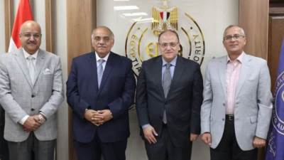 الغمراوي يجتمع مع ممثلي المجلس الأعلى لمراجعة اخلاقيات البحوث الطبية الإكلينيكية