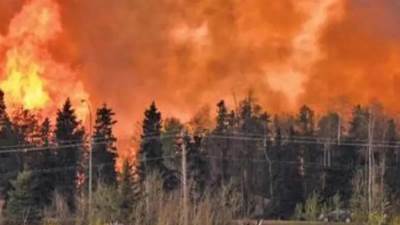 حرائق الغابات في كندا تجبر الآلاف على الإجلاء