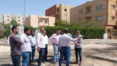 أجهزة مدن الصالحية الجديدة والشيخ زايد والعبور تواصل أعمال رفع الكفاءة والتطوير 