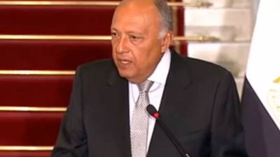 سامح شكرى: تحرك مصر نحو محكمة العدل الدولية لمنع الإبادة الجماعية فى غزة