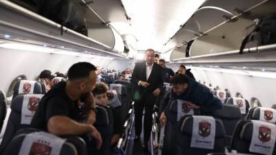 بعثة الأهلي تطير إلى تونس استعدادا لمواجهة الترجي في نهائي دوري أبطال إفريقيا