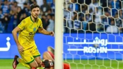 الخليج ضد الاتحاد.. محمد شريف يسجل هدف التعادل فى الدقيقة 81