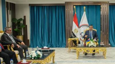 وزير الدولة للإنتاج الحربى يستقبل رئيس لجنة الصناعة العسكرية الأرمينية