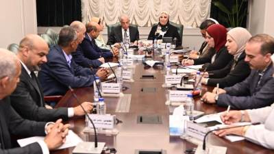 وزيرة التضامن تستقبل محافظ جنوب سيناء ويستعرضان تنفيذ القرية التراثية استعداداً لافتتاحها