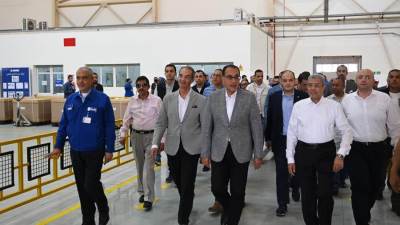  مدبولي يتفقد مجمع مصانع مجموعة العربي للغسالات بالمنطقة الصناعية بكوم أبو راضي