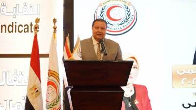 احمد طه يشارك في الاحتفال باليوم العالمي للتمريض ٢٠٢٤ تحت شعار "ممرضاتنا مستقبلنا"