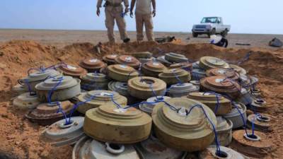 منذ مطلع مايو..أعلن مشروع مسام (Masam) انتزاع 3 آلاف لغم حوثي