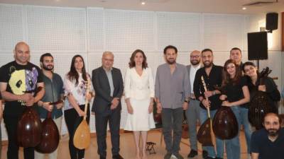 وزيرة الثقافة توجه بإقامة سلسلة من الفعاليات احتفالًا باليوبيل الفضي لإنشاء بيت العود وتُعلن عودة أوركسترا العود