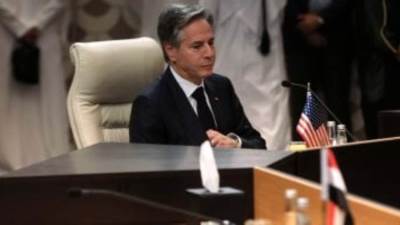 بلينكن: نعمل على تحرير الرهائن والسماح بدخول المساعدات إلى غزة بمساعدة مصر