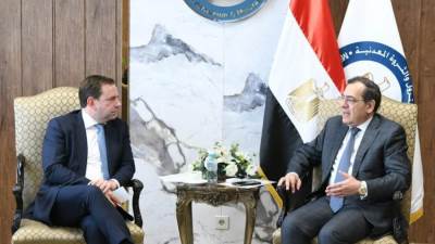وزير البترول يبحث مع نائب رئيس شل العالمية الخطط المستقبلية للبحث والاستكشاف بمصر