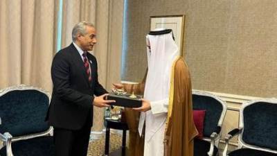 وزير العمل يلتقي نظيره القطري: تفعيل بروتوكولات التعاون.. والتنسيق بين "الوزارتين" في الملفات المُشتركة