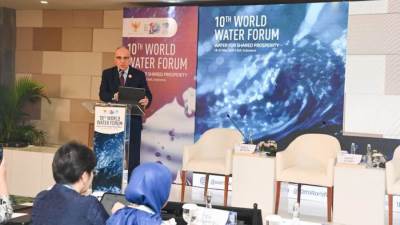 سويلم: 2.20 مليار شخص يفتقدون لمياه الشرب النظيفة