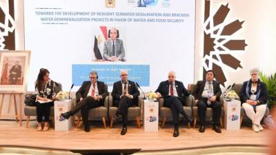 سويلم: لقد أصبح من الضرورى الإعتماد على تحلية المياه مستقبلاً