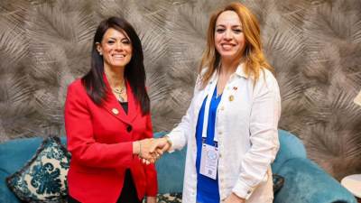 المشاط تلتقي وزيرة الاقتصاد والتخطيط التونسية ومدير عام صندوق الأوبك للتنمية الدولية