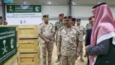 المملكة تدعم عمليات الإنزال الجوي الأردني لإغاثة الشعب الفلسطيني في قطاع غزة