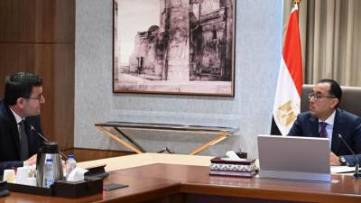 رئيس الوزراء يلتقي وزير الزراعة اللبناني لمناقشة سبل دعم التعاون المشترك