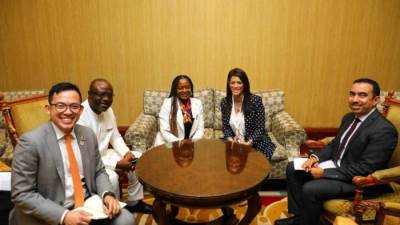 وزيرة التعاون الدولى تلتقى رئيسة الميثاق العالمى بأفريقيا لاستكشاف فرص التعاون