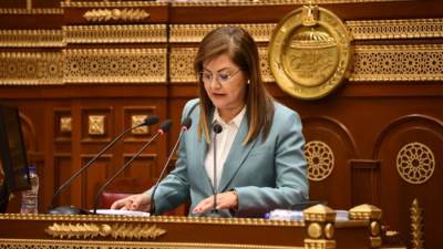 وزيرة التخطيط تلقي بيان مشروع خطة التنمية اللعام المالي 24/2025 أمام مجلس الشيوخ
