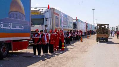 مصدر رفيع المستوى: اتصالات مصرية مكثفة من أجل إنفاذ أكبر قدر من المساعدات لقطاع غزة