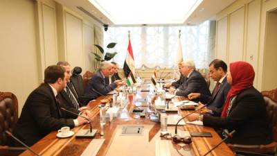 وزير التعليم العالي يلتقي نظيره الفلسطيني لبحث سُبل التعاون المُشترك