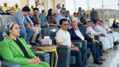 وزير الرياضة ومحافظ جنوب سيناء يشهدان ختام بطولة الهجن بشرم الشيخ