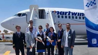 مطار مرسى مطروح الدولي يستقبل أولى الرحلات القادمة من وارسو بعد توقف عامين