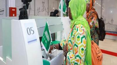 تسيير أولى رحلات مبادرة (طريق مكة) من مطار أبيدجان في كوت ديفوار للمدينة المنورة