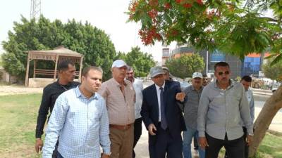رئيس جهاز الشروق يتفقد منطقة الرابية المضافة للمدينة ويلتقى حائزى الأراضى