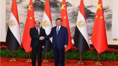 الرئيس السيسى ونظيره الصينى يشهدان توقيع اتفاقية تطوير مبادرة الحزام والطريق