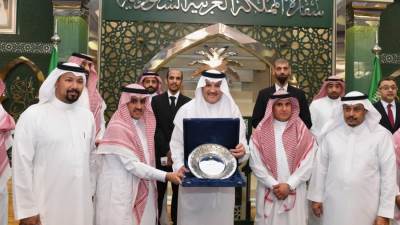 سفارة المملكة بالقاهرة تقيم حفلاً للسفير أسامة بن أحمد نقلي بمناسبة انتهاء فترة عمله