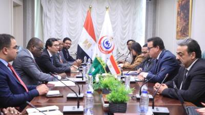 وزير الصحة يستقبل مدير المركز الأفريقي لمكافحة الأمراض Africa CDC لمناقشة تعزيز التعاون