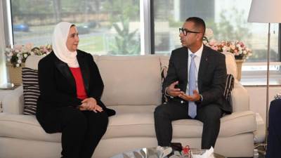 وزيرة التضامن تشهد الحفل الختامي لمسابقة صندوق عطاء وفودافون "هاكاثون للذكاء الاصطناعي"