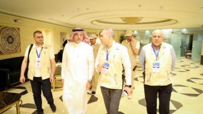 الصحة: عيادات بعثة الحج الطبية قدمت الخدمات لـ1062 حالة بمكة والمدينة