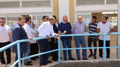 نائب رئيس"هيئة المجتمعات العمرانية" يتفقد مشروعات الإسكان ومحطتي مياه الشرب والصرف بمدينة طيبة الجديدة