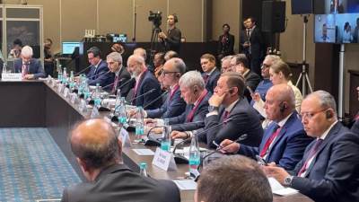 الوزير يشارك في  فعاليات المائدة  المستديرة لجلسة مجلس رجال الأعمال لدول البريكس 