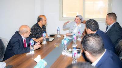 وزيرة البيئة تتفقد مصنع إنتاج الاسمدة العضوية من مخلفات الدباغة والصناعات الجلدية بمنطقة الروبيكى