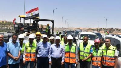 وزير النقل يتابع جاهزية محور بديل خزان أسوان للافتتاح خلال الفترة القادمة