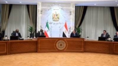 جلسة مباحثات موسعة بين رئيس الوزراء ونائب رئيس جمهورية غينيا الاستوائية