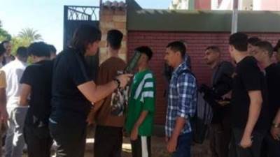 تفتيش ذاتى ومنع دخول الموبايل بلجان الثانوية العامة بالقاهرة