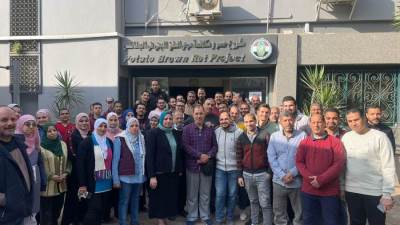 "الزراعة": اكثر من مليون طن بطاطس تم فحصها منذ بداية الموسم بمعامل"مكافحة العفن البني" 