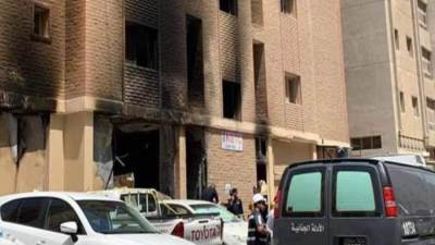 الكويت.. وفاة 49 شخصا وإصابة آخرين في حريق أحد مباني منطقة المنقف