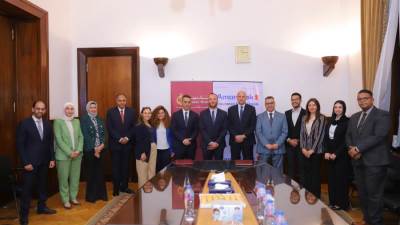 بنك مصر يوقع بروتوكول تعاون مع شركة أمان ليك لوساطة التأمين