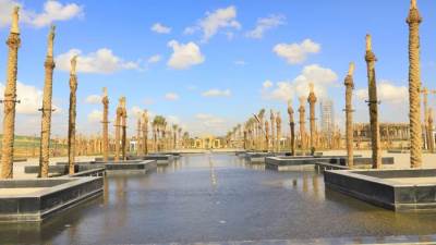 رئيس صندوق التنمية الحضرية يتابع الموقف التنفيذي لمشروع "حدائق تلال الفسطاط"