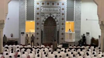 الشيخ ماهر المعيقلي في خطبة عرفة : الحج إظهار للشعيرة وإخلاص في العبادة .. وعرفة موقف عظيم تضاعف فيه الحسنات وتغفر فيه السيئات